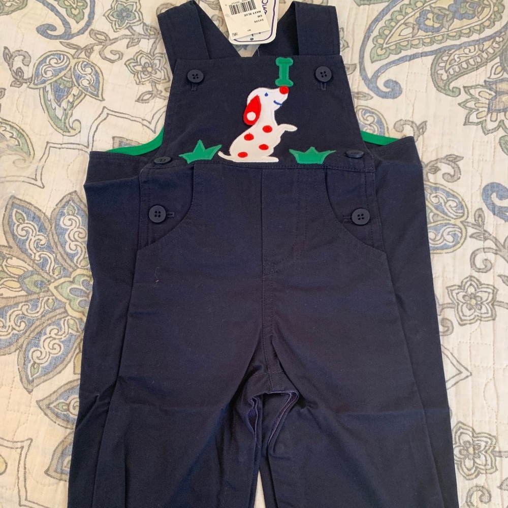 Florence Eisman overalls with embroidery